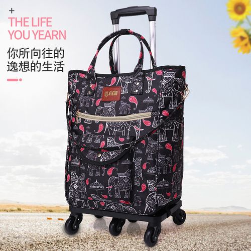 一站式旅行装备优选 拉杆包、手提斜挎两用拉杆袋与帆布印花防水旅行包工厂直销指南